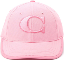 C Cotton Canvas Baseball Hat Accessories Headwear Caps Pink Coach Accessories
