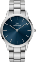 Iconic Link Arctic 40 S Blue Accessories Watches Analog Watches Silver Daniel Wellington