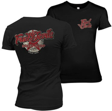 Fuel Devils Rust Logo Girly Tee, T-Shirt