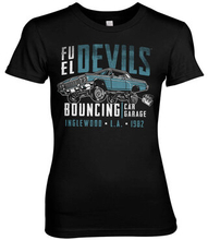 Fuel Devils Bouncing Garage Girly Tee, T-Shirt
