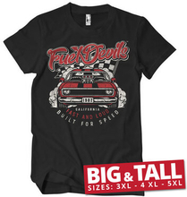 Fuel Devils Fast And Loud Big & Tall T-Shirt, T-Shirt