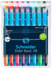 Pennset Schneider Slider Basic XB 8 Delar Multicolour