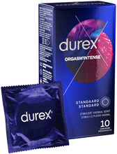 Durex Orgasm Intense - Condoms - 10 Pieces