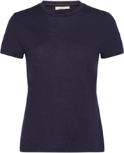 Women Merino 150 Tech Lite Iii Ss Tee Sport T-shirts & Tops Short-sleeved Navy Icebreaker