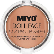 MIYO Compact Powder Doll Face 4 Camel
