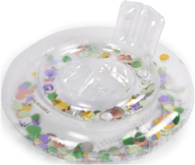 Baby Swim Ring Alfie - Rainbow Confetti Toys Bath & Water Toys Water Toys Swim Rings Multi/patterned Filibabba