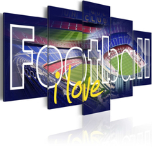 Billede - Football My Love - 200 x 100 cm