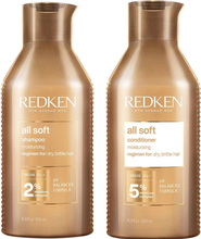 Redken All Soft Duo Shampoo 500ml & Conditioner 500ml