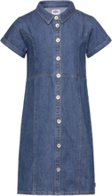 Levi's Button-Front Denim Dress Dresses & Skirts Dresses Casual Dresses Short-sleeved Casual Dresses Blue Levi's