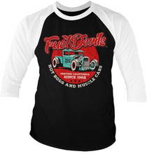 Fuel Devils - Serving California Baseball 3/4 Sleeve Tee, Long Sleeve T-Shirt