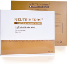 Neutriherbs 24K Gold Collagen Facial Mask 3 Pack