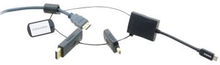 Kramer Adaptor Ring 6, Mini DP, DP, USB type-C - HDMI, Up to 4K60 4:2:0