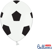 Ballonger Fotboll, 30 cm - PartyDeco