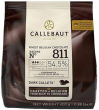 Callebaut chokladpellets mörk choklad 400g - Callebaut 811