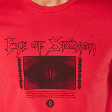 Lord Of The Rings Eye Of Sauron Men's T-Shirt - Red - S
