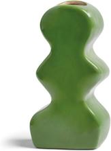 &Klevering Vas Clay 14,5 cm Grön