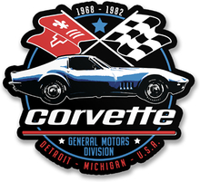 Corvette C3 GM Division Sticker, Accessories