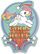 MLP Girls Rule Sticker, Accessories
