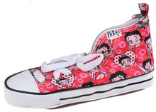 Pouch Betty Boop sneaker 24 cm rød / hvid