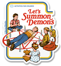 Steven Rhodes - Let's Summon Demons Sticker, Accessories