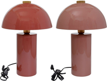 Bordlampe DKD Home Decor Metal Moderne (31 x 31 x 45 cm) (2 enheder)