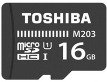 Toshiba M203 16gb Microsdhc Uhs-i Memory Card