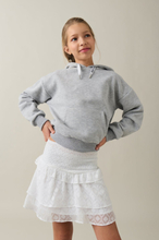 Gina Tricot - Y frill skirt - Skjørt - White - 134/140 - Female
