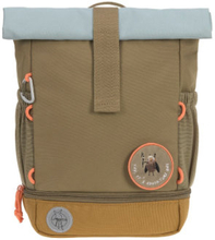 LÄSSIG Mini Rolltop Backpack , Nature olive