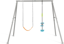 Intex Swing And Glide Two Feature Set 2,36 M X 2,35 M X 2,00 Toys Outdoor Toys Swings Multi/patterned INTEX