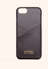 Jim mobilskal i svart läder till iPhone 11