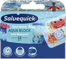Salvequick Aqua Block Kids 12 st