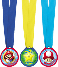 Super Mario Medaljer - 12-pack