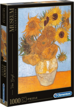 Clementoni Museum Collection - Van Gogh: Auringonkukkia - palapeli - 1000 palaa