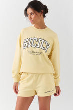 Gina Tricot - Embroidery sweater - collegetröjor - Yellow - S - Female