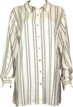 Oversize shirt - 8843 - Cream Cream 46/48