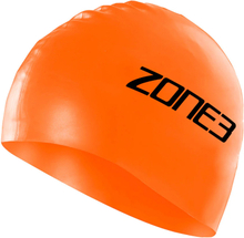 Zone3 Zone3 Silicone Swim Cap 48g Orange Øvrig utstyr OneSize
