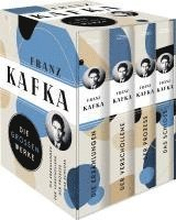 Franz Kafka, Die großen Werke (Die Erzählungen - Der Verschollene - Der Prozess - Das Schloss) (4 Bände im Schuber)