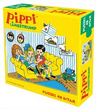 Pippi Långstrump minipussel : 48 bitar