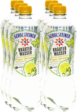 Gerolsteiner Mineralwasser Ingwer Zitrone, 6er Pack