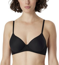 Schiesser Bh Spacer Full Cup Bra Sort polyester A 75 Dame