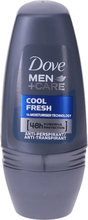 Dove 2 x Antiperspirantti Roll-on Men +Care Extra Fresh