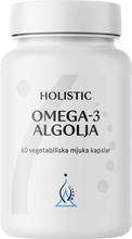 Holistic Omega-3 Vegan Algolja 60 vegetabiliska mjuka kapslar 60