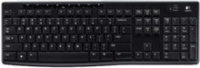 Logitech Wireless Keyboard K270 tangentbord RF Trådlös QWERTY Nordic