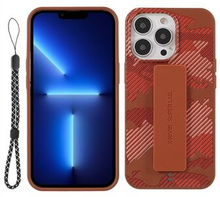 X-LEVEL Explore 1st Generation Kickstand Design Camouflage Silikone Telefoncover med rem til iPhone