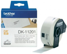 Etikett BROTHER DK11201 29x90mm 400/fp