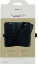 2in1 Wallet Leather 3 card Samsung S23 5G Black