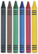 Vaxkrita 6 färger