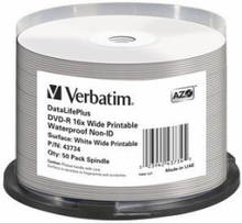 Verbatim DataLifePlus 4,7 GB DVD-R 50 styck