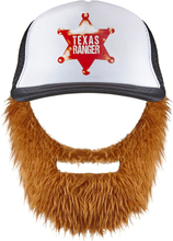 Keps Texas Ranger med Skägg - One size