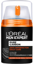 L'Oréal Paris - Men Expert Pure Carbon Anti-Imperfection Care Ansigtscreme til Mænd 50 ml 50 ml